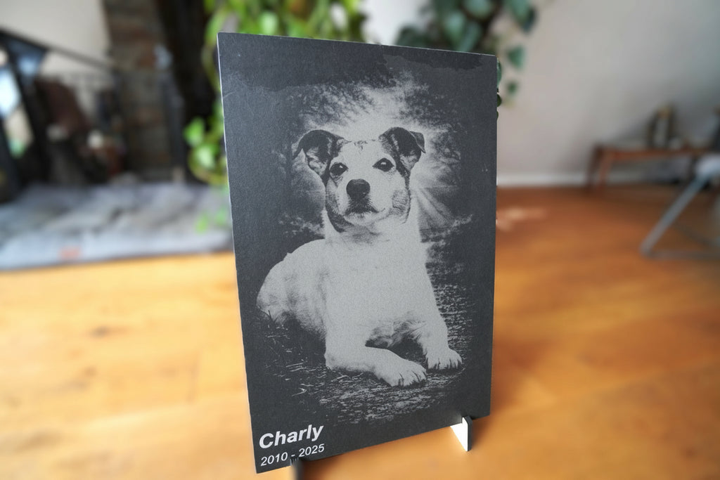 Dein Design - Gravierte Schieferplatte